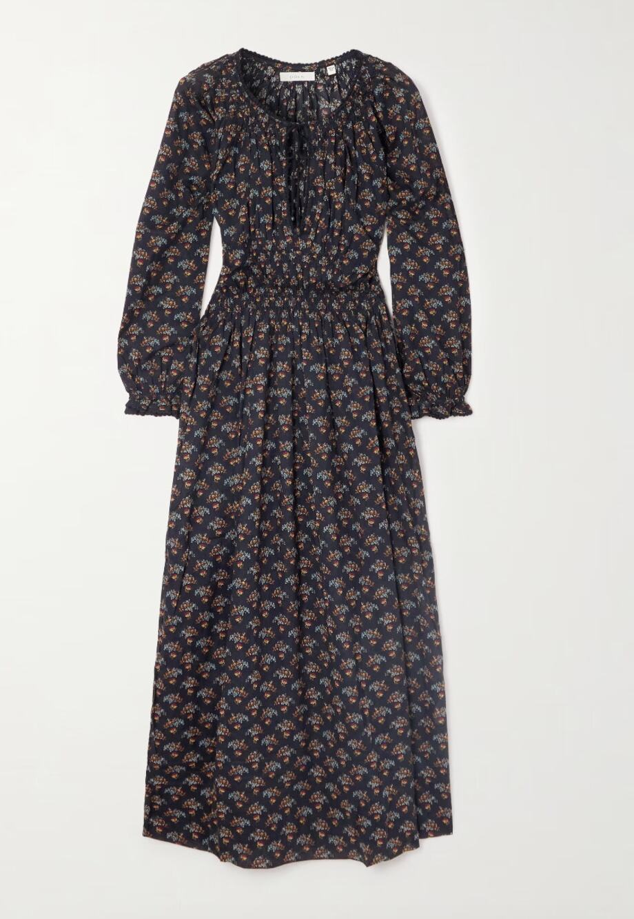 New DÔEN Delfina Midi Dress XS
